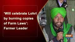 'Will celebrate Lohri by burning copies of Farm Laws': Farmer Leader