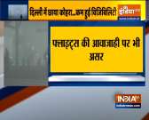 Visibility becomes zero as dense fog envelops Delhi