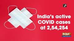 India's active COVID cases at 2,54,254