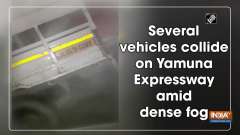 Several vehicles collide on Yamuna Expressway amid dense fog
