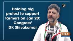 Holding big protest to support farmers on Jan 20: Congress' DK Shivakumar