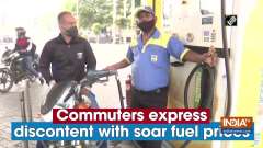Commuters express discontent with soar fuel prices