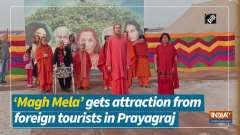 	'Magh Mela' gets attraction from foreign tourists in Prayagraj