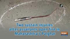Two sustain injuries after assailants open fire in Maharashtra's Palghar
