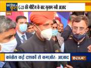 Country Needs a strong Opposition today: Ghulam Nabi Azad 