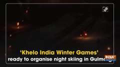 'Khelo India Winter Games' ready to organise night skiing in Gulmarg