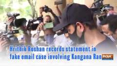 Hritihik Roshan records statement in fake email case involving Kangana Ranaut