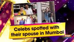Celebs spotted with their spouse in Mumbai
