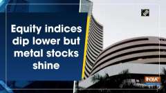 Equity indices dip lower but metal stocks shine