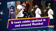 B-town celebs spotted in and around Mumbai