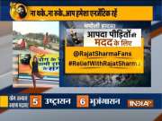Ramdev hails Rajat Sharma for donation towards flood-ravaged Uttarakhand