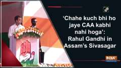 'Chahe kuch bhi ho jaye CAA kabhi nahi hoga': Rahul Gandhi in Assam's Sivasagar