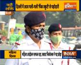 Delhi police acknowledge the women power on Women's Day