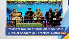 President Kovind attends All India State Judicial Academies Directors' Retreat