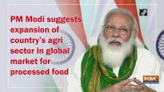 PM Modi suggests expansion of country's agri sector in global market for processed food