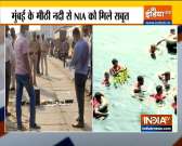Sachin Vaze taken to Mithi river in Mumbai by NIA, divers found hard disk, car number plate