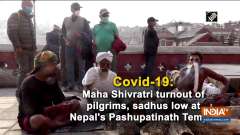 Covid-19: Maha Shivratri turnout of pilgrims, sadhus low at Nepal's Pashupatinath Temple