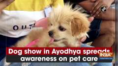 Dog show in Ayodhya spreads awareness on pet care