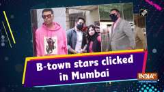 B-town stars clicked in Mumbai