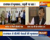Delegation hand overs memorandum to Maha Guv Koshyari, Sanjay Raut hits out at BJP
