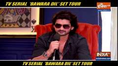 See how the set for Colors Tv serial 'Bawara Dil' looks. Video