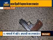 Delhi: Wanted criminal held after an encounter with Police in Lado Sarai 