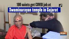 100 saints get COVID jab at Swaminarayan temple in Gujarat