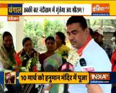 Suvendu Adhikari files nomination from Nandigram; BJP leader Smriti Irani target Mamata Banerjee