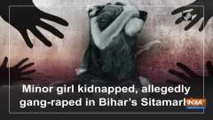 	Minor girl kidnapped, allegedly gang-raped in Bihar's Sitamarhi