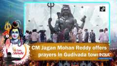 	Maha Shivratri: CM Jagan Mohan Reddy offers prayers in Gudivada town