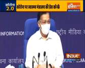 Health Ministry holds press briefing after a surge in COVID cases 