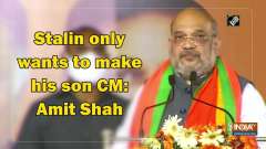 Stalin only wants to make his son CM: Amit Shah