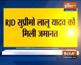 Jharkhand High Court grants bail to RJD leader Lalu Prasad Yadav in Fodder scam case 
