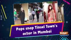 Paps snap Tinsel Town's actor in Mumbai