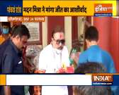 TMC leader Madan Mitra offers prayer at a Dakshineshwar Kali Temple, casts his vote at a polling booth in Kamarhati