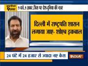 AAP MLA Shoaib Iqbal demands High Court to impose President rule in Delhi