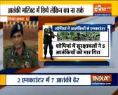 5 terrorists killed in encounter with security forces in J&K's Tral, Shopian