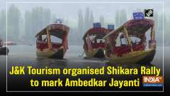 J-K Tourism organised Shikara Rally to mark Ambedkar Jayanti