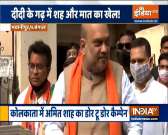 Chunav Dhamaka: Amit Shah holds roadshow in Kolkata's Bhawanipur
