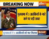 IGP Kashmir, Vijay Kumar briefs media on Pulwama encounter