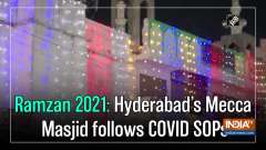 Ramzan 2021: Hyderabad's Mecca Masjid follows COVID SOPs
