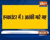 Encounter breaks out in Jammu and Kashmir's Pulwama, Three terrorists killed