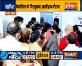 Huge rush at Mumbai&rsquo;s first drive-in vaccination centre in Dadar