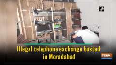 Illegal telephone exchange busted in Moradabad