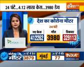 VIDEO: India reports 4,12,262 new Covid-19 cases