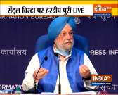 Union minister Hardeep Singh Puri addresses media on Centra Vista project