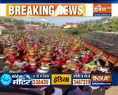 Ahmedabad: Despite COVID restrictions, women in large numbers gathered at Navapura village 