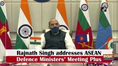 Rajnath Singh addresses ASEAN Defence Ministers Meeting Plus