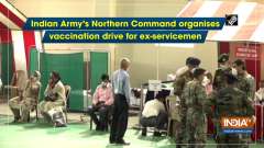 Indian Army's Northern Command organises vaccination drive for ex-servicemen
