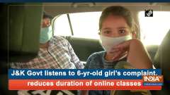 J-K Govt listens 5-yr-old girl's complaint, reduces duration of online classes 